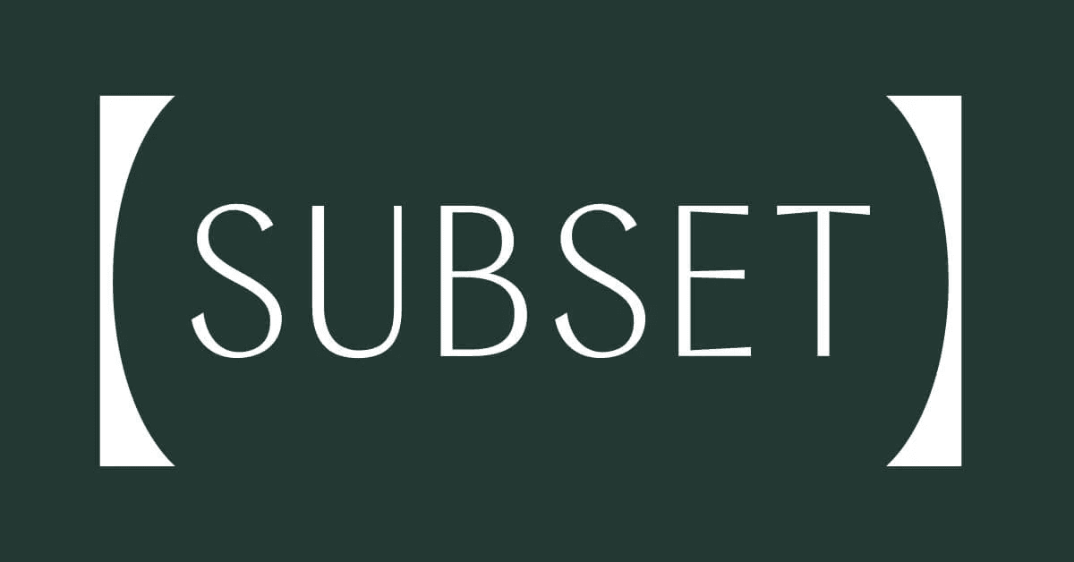 Subset Trashie Take Back Bag